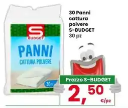 Eurospar Panni cattura polvere S-Budget offerta