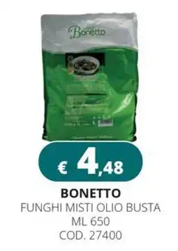 Altasfera Bonetto funghi misti olio busta offerta
