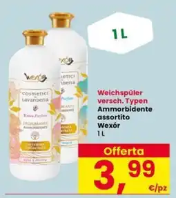 Interspar Weichspüler versch. Typen Ammorbidente assortito Wexór offerta