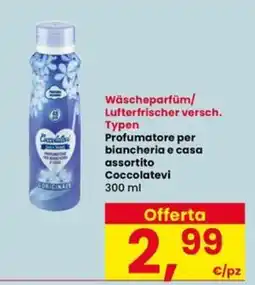 Interspar Profumatore per biancheria e casa assortito Cocomatevi offerta