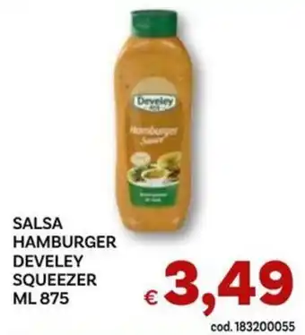Salsa hamburger Develey Squeezer