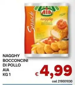 Vivo Supermercati Nagg hy bocconcini di pollo AIA offerta