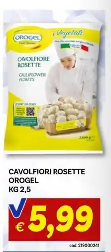 Vivo Supermercati Cavolfiori rosette Orogel offerta