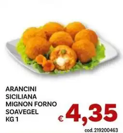 Vivo Supermercati Arancini Siciliana Mignon Forno Soavegel offerta