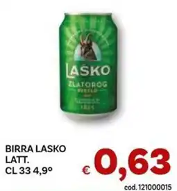Vivo Supermercati Birra Lasko Latt. offerta