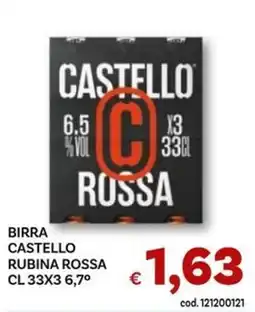 Vivo Supermercati Birra Castello Rubina Rossa offerta