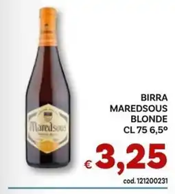 Vivo Supermercati Birra Maredsous Blonde offerta