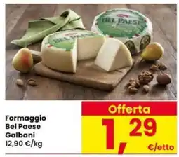 Eurospar Formaggio Bel Paese Galbani offerta