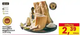 Eurospar Formaggio Parmigiano Reggiano D.O.P. offerta