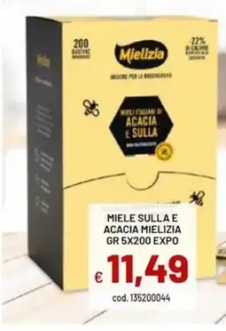 Vivo Supermercati Miele sullà e acacia Mielizia offerta