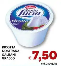 Vivo Supermercati Ricotta Santa Lucia offerta
