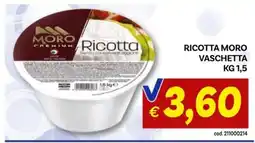 Vivo Supermercati Ricotta Moro offerta