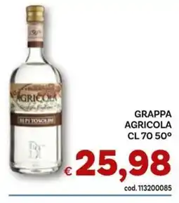 Vivo Supermercati Grappa Agricola offerta