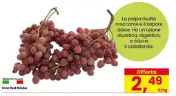 Eurospar Uva Red Globe offerta