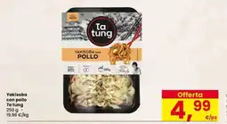 Eurospar Yakisoba con pollo Ta tung offerta