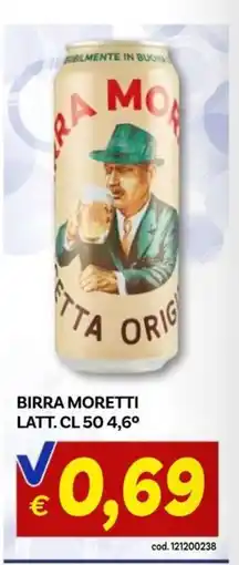 Vivo Supermercati Birra Moretti offerta
