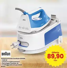 Eurospar Sistema stirante CareStyle Braun offerta