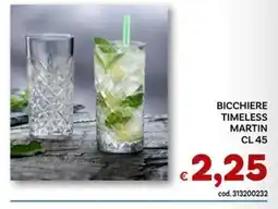 Vivo Supermercati Bicchiere timeless martin offerta
