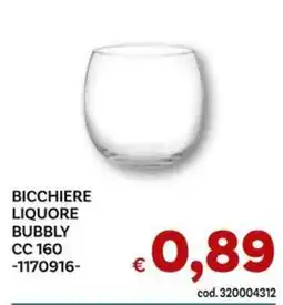 Vivo Supermercati Bicchiere liquore bubbly offerta