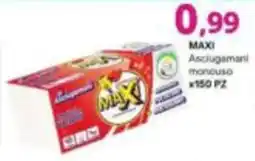 Irys MAXI Asciugamani monouso offerta