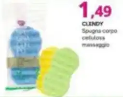 Irys Clendy spugna corpo cellulosa massaggio offerta