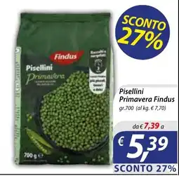 DiMeglio Pisellini Primavera Findus offerta