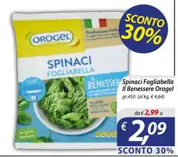 DiMeglio Spinaci Fogliabella Il Benessere Orogel offerta