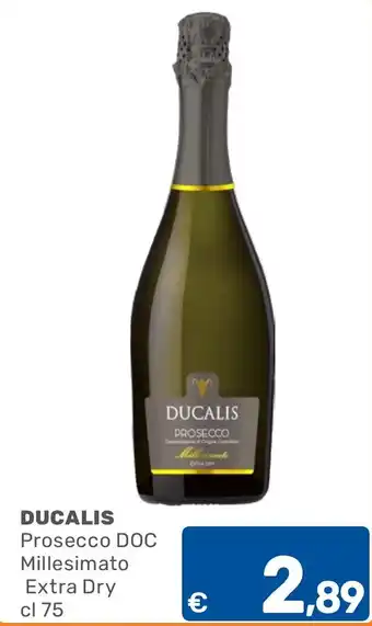 Ducalis Prosecco DOC Millesimato Extra Dry