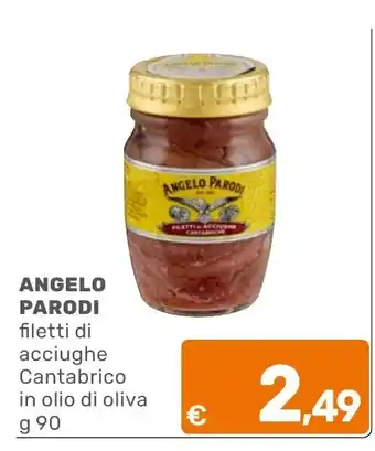 Angelo Parodi filetti di acciughe Cantabrico