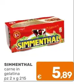 C+C Cash and Carry Simmenthal carne in gelatina offerta