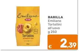 C+C Cash and Carry Barilla Emiliane Tortellini all'uovo offerta