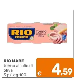 C+C Cash and Carry Rio mare tonno all'olio di oliva offerta