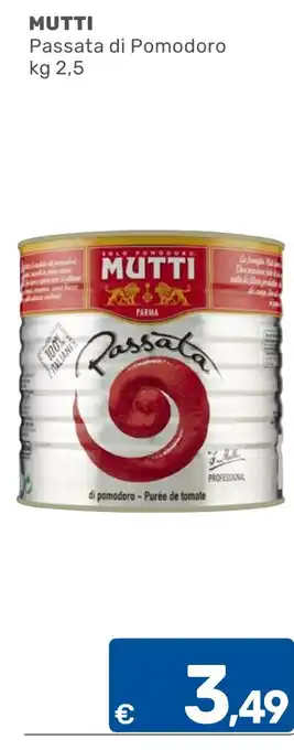 Mutti Passata di Pomodoro