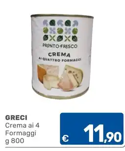 ARCA C+C cash and carry Greci Crema ai 4 Formaggi offerta