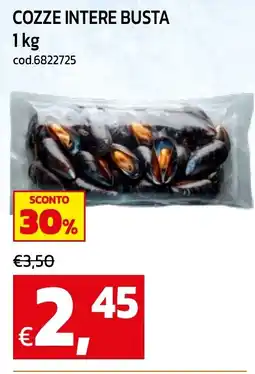 C+C maxigross Cozze intere busta offerta