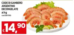 C+C maxigross Code di gambero argentino offerta
