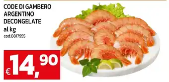 Code di gambero argentino