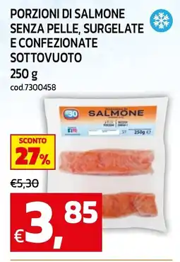 C+C maxigross Porzioni di salmone senza pelle offerta