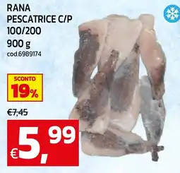 C+C maxigross Rana pescatrice c/p offerta