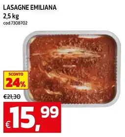 C+C maxigross Lasagne Emiliana offerta