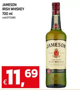 C+C maxigross Jameson Irish Whiskey offerta