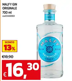 C+C maxigross Malfy Gin Originale offerta