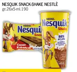 DiMeglio Nesquik Snack-Shake Nestlé offerta