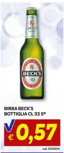 Vivo Supermercati Birra Beck's offerta