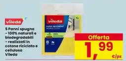Eurospar Panni spugna Vileda offerta