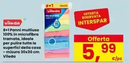 Eurospar Panni multiuso Vileda offerta