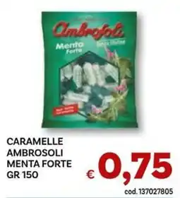 Vivo Supermercati Caramelle Ambrosoli Menta Forte offerta