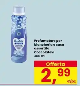 Eurospar Profumatore per biancheria e casa assortito Coccoletivi offerta