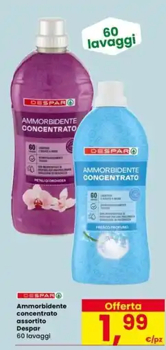 Eurospar Ammorbidente concentrato assortito Despar offerta
