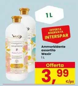 Eurospar Ammorbidente assortito Wexór offerta